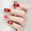 Elegant Ginkgo and Maple Leaf Nail Art Stickers 6 Sheets Easy Apply Nail Decals Women's Nail Decoration for Autumn Nail