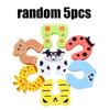 5/30pcs Baby Safety Door Stopper For Newborn Furniture Protection Anti-Pinch Hand Cute Animal Care Child Lock Finger Protector