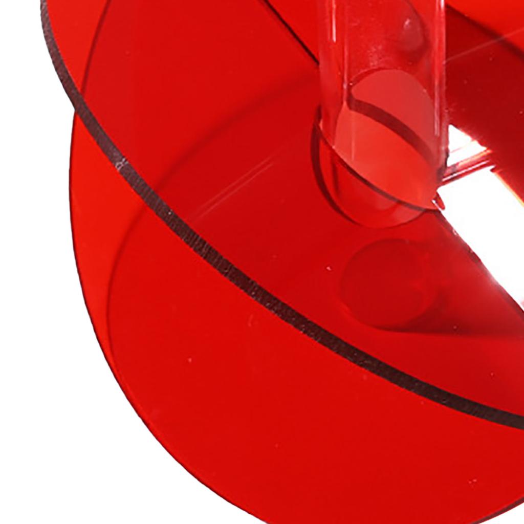 Acrylic Geometric Flower Vase Fine Detail Easy To Clean Acrylic Geometric Minimalist Vase for Living Room Table