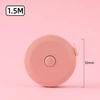 Mini Retractable Measuring Tape 1M 3FT Portable Anti Drop with Keychain for Office Home General Use