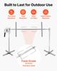 Rotisserie Grill, AC220-240V 8 Level Height Electric Rotisserie Grill Kit, BBQ Grills Rotisseries Kit with 60 kg Load Capacity, 38W Motor, Stainless