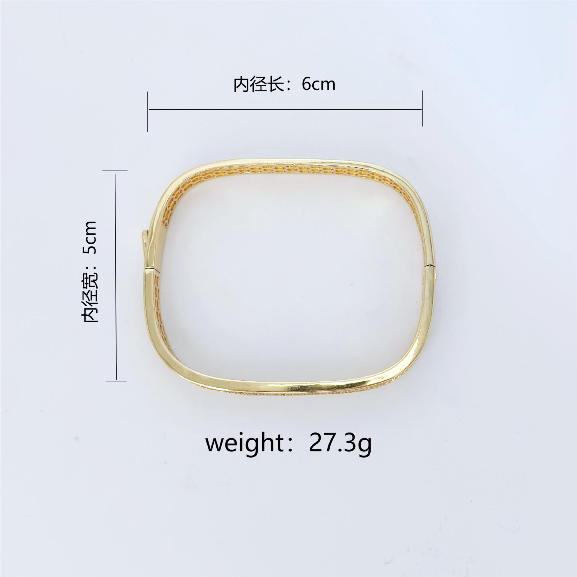 

Браслет Wind Personality Nail, простой и изысканный, полный бриллиантовый браслет, ювелирные изделия высокого класса