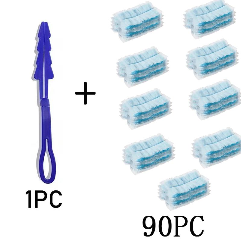 10/100pcs Replacement Heads Duster Microfiber Disposable Short Duster for Cleaning Home Office Blinds Surface Dust Clean Tool