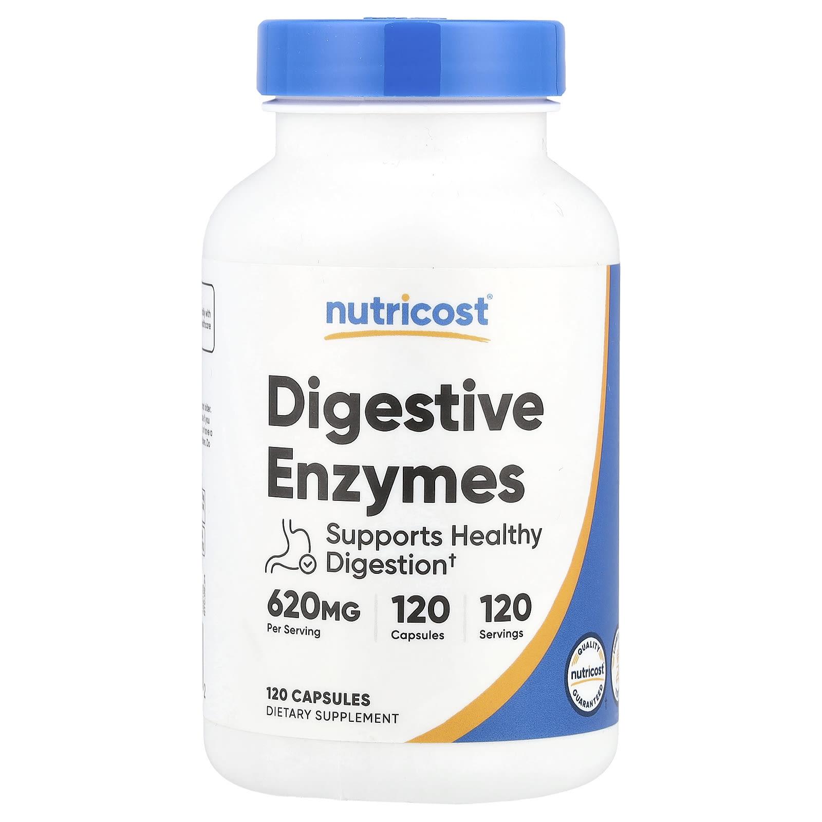 

Digestive Enzymes, 620Mg, 120 Capsules