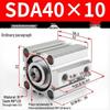 SDA Series Pneumatic Cylinders: Sizes 12 to 100mm, Stroke 35 to 90mm