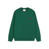 Sweatshirt Unisexe AMI ANCIENT en Coton avec Petite Broderie Cœur - Style Automne/Hiver, Col Rond, Coupe Ample, Décontracté.