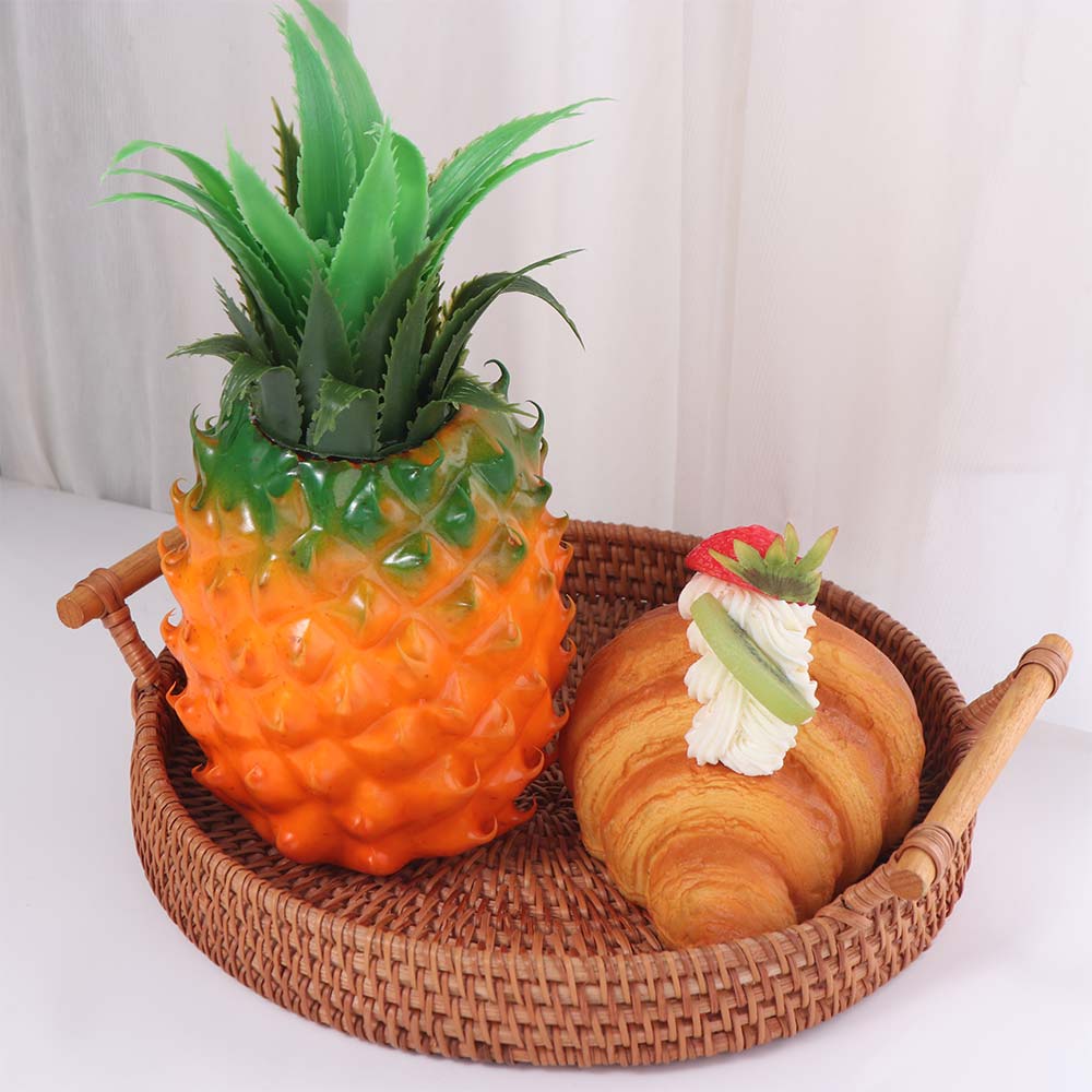 Realistic Simulation Pineapple Model Foam Faux Pineapple Ornament  Photography Props