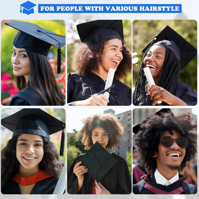 Non-Slip Graduation Cap Headband Elastic Durable Student Hair Accessories Perfect For Birthday And Graduation Party