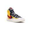 Sacai X Nike Blazer Mid Maize Navy Unisex Sneakers Yellow Varsity-Maize Midnight-Navy-White-Varsity-Red BV0072-700