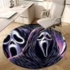 Scream Ghostface Stuhlmatte - Runder Teppich für Heimdekoration, Büro, Wohnzimmer, Schlafzimmer, Geschenkidee0490b