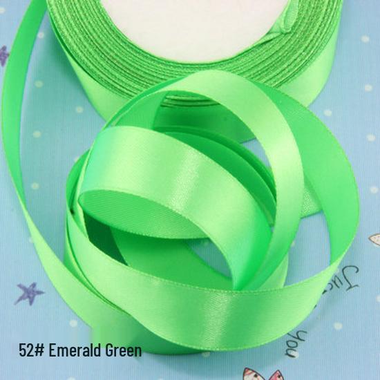 2cm Satin Polyester Ribbon for Gift, Souvenir Packaging, Wedding Cake Decoration, and Binding.