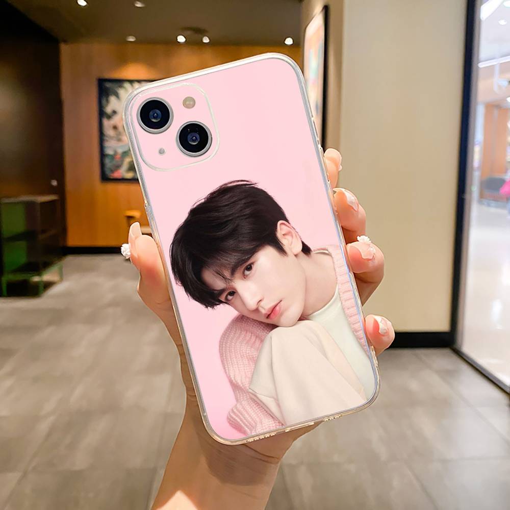 Actor Linghe Zhang Phone Case For iPhone17,16,15,14,13,12,11 ,Pro Max,16/15/14 Plus Soft Silicone Transparent Cover