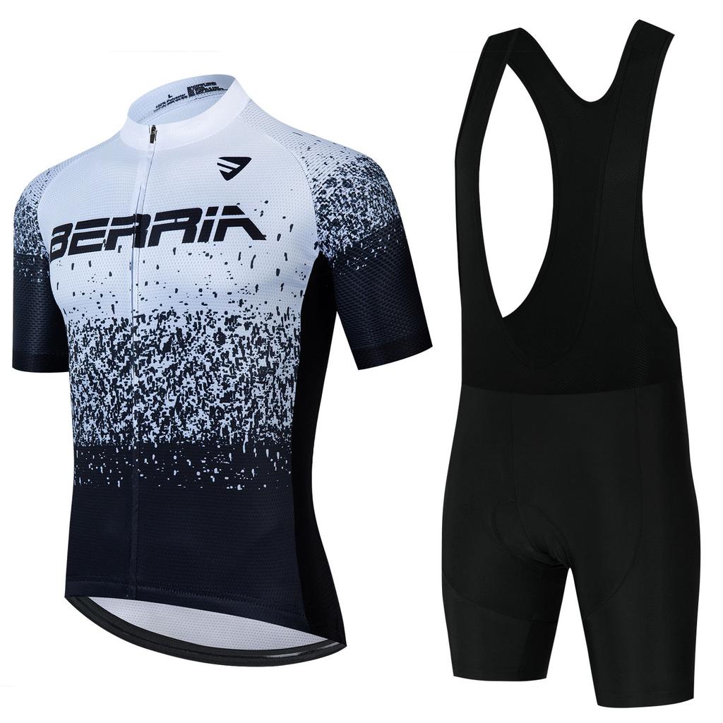 Cycling Suit Men's and Women's Summer Short-sleeved Road Bike Mountain Bike Breathable Bicycle Suit 2026 Summer Breathable Cycling Suit