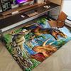 1PC Dinosaur Non-Slip Floor Carpet Compatible for Office&Living Room&Bedroom&Dining Room -  Soft & Pattern, Vibrant Colors-H0396