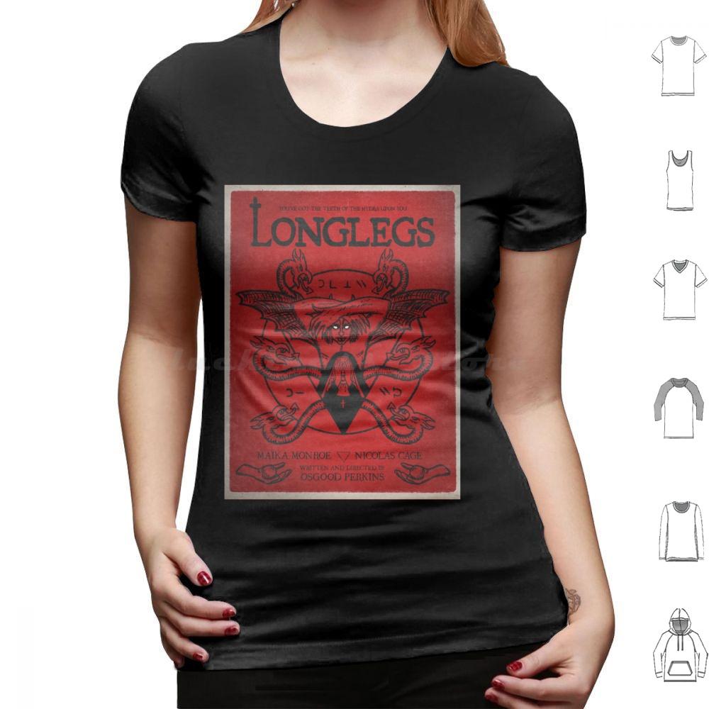 Longlegs Movie T Shirt Big Size 100 Cotton Longlegs Movie 2024 Movies Longlegs Nicolas Cage Saint Muad A24 I Saw The Tv Glow