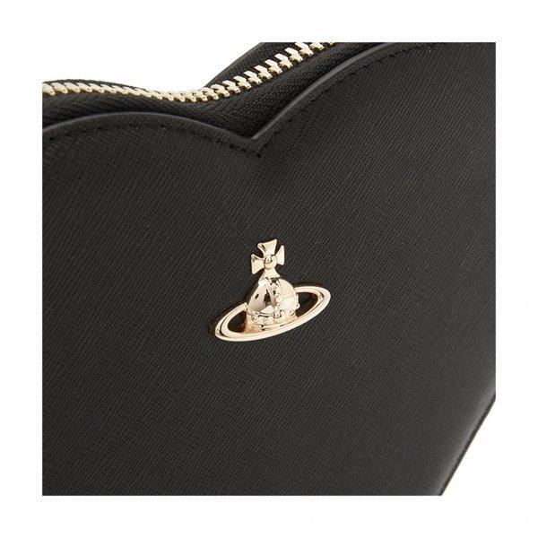 Vivienne WeStwood Saffiano New Heart Damska Torba na Ramię z Łańcuszkiem 58010001w L001n N402