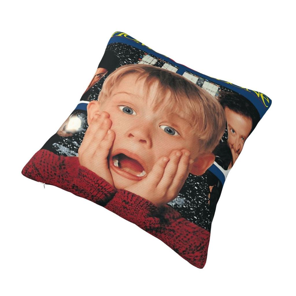 Movie Home Alones Pillow Cover Christmas Morden Pillow Case For Living Room Chair Cushion Cover Soft Graphic Pillowcases Gift