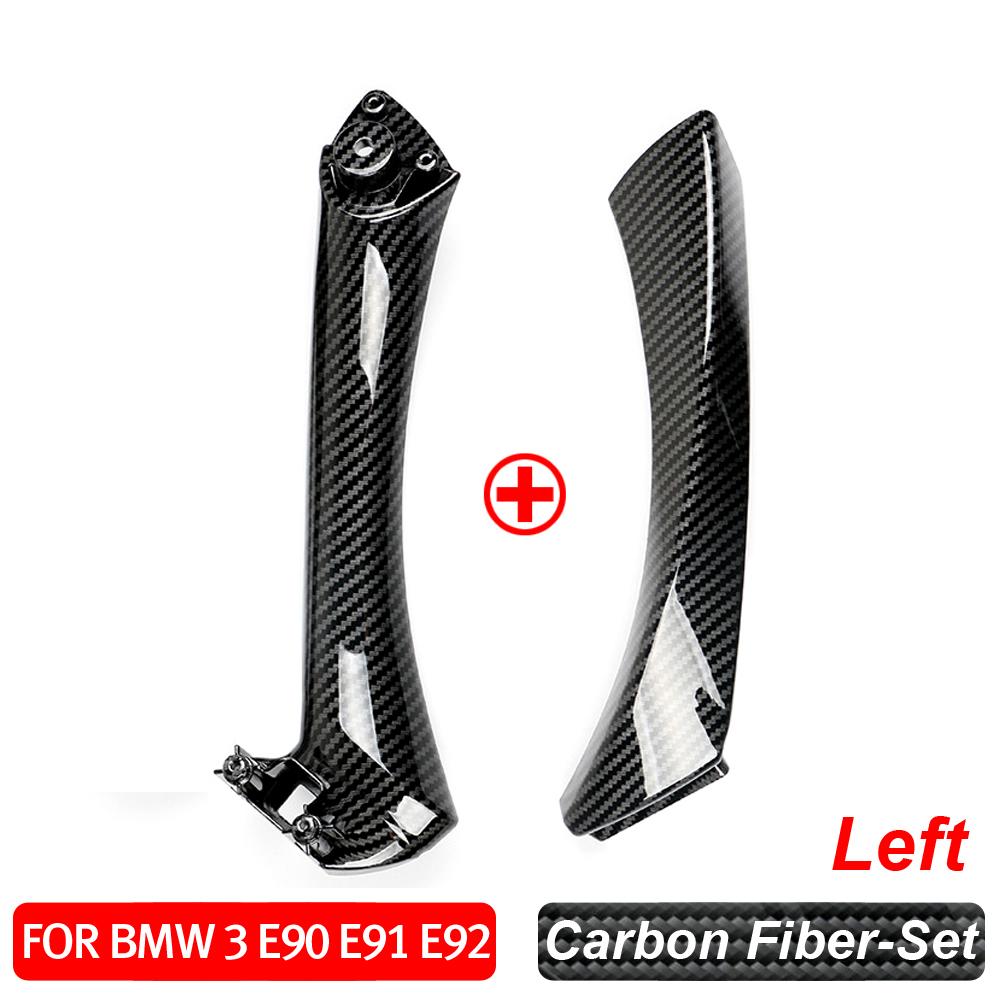 Upgraded Interior Door Pull Handle With Cover Trim Replacement For BMW 3 Series E90 E91 E92 316 318 320 325 328i 2004-2012