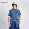 GANT Men's College Style Color-Block Short Sleeve T-Shirt