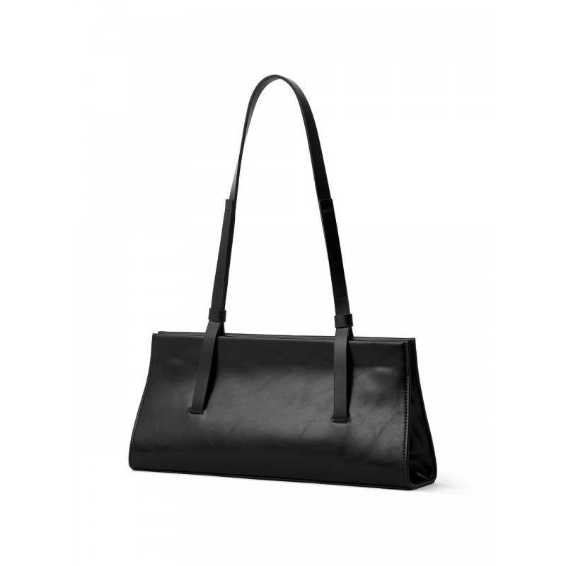Womens Genuine Leather Crossbody Bag Minimalist Shoulder Office Chic
