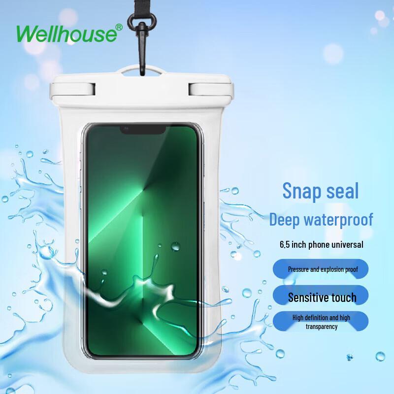 WELLHOUSE Universal Touchscreen Waterproof Phone Case