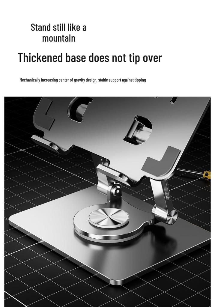360° Rotating Tablet Stand for iPad, Phones, and Gaming Tablets