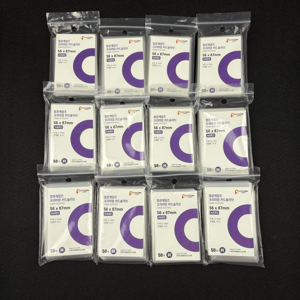 50-600 Pieces Card Film Protective Transparent Card Sleeves Holder CPP Album Binder Suitable for Camera Storage Album Protection