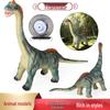 Jurassic Soft Rubber Dinosaur Toy: Titanosaur, Diplodocus, T. Rex Model for Kids