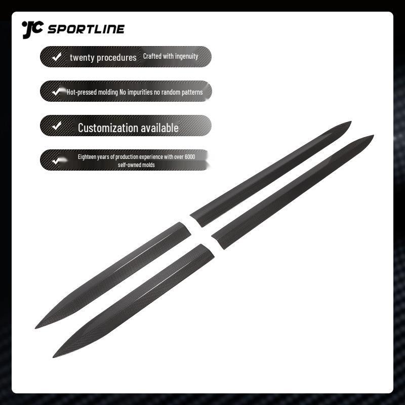 Tesla Model 3 Custom Dry Carbon Fiber Exterior Anti-Collision Strip