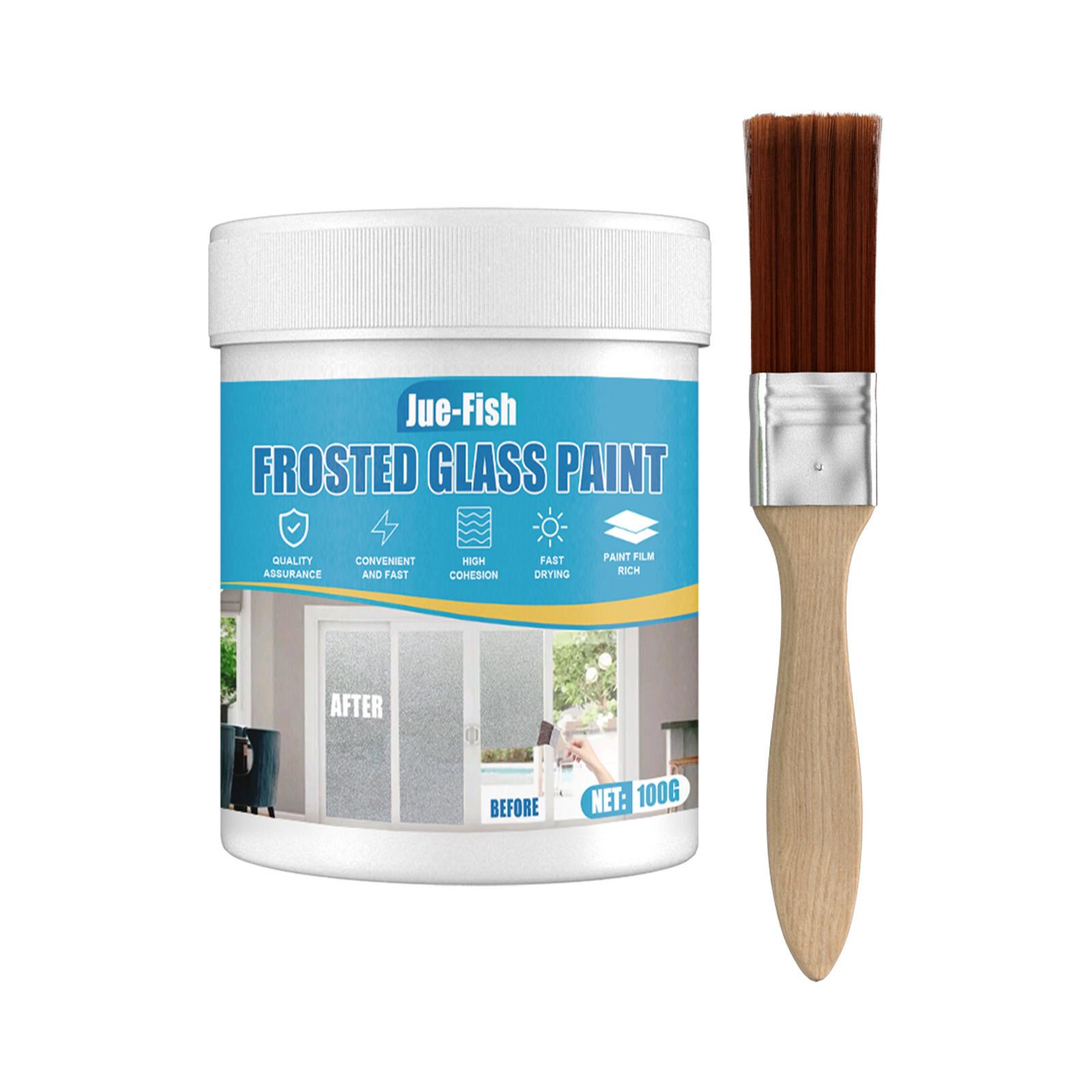 

Frosted Glass Paint Is Glossy And Non Transparent, And The Fog Surface Of Toilet Is Hazy Frosted Paint 100ml One Size
