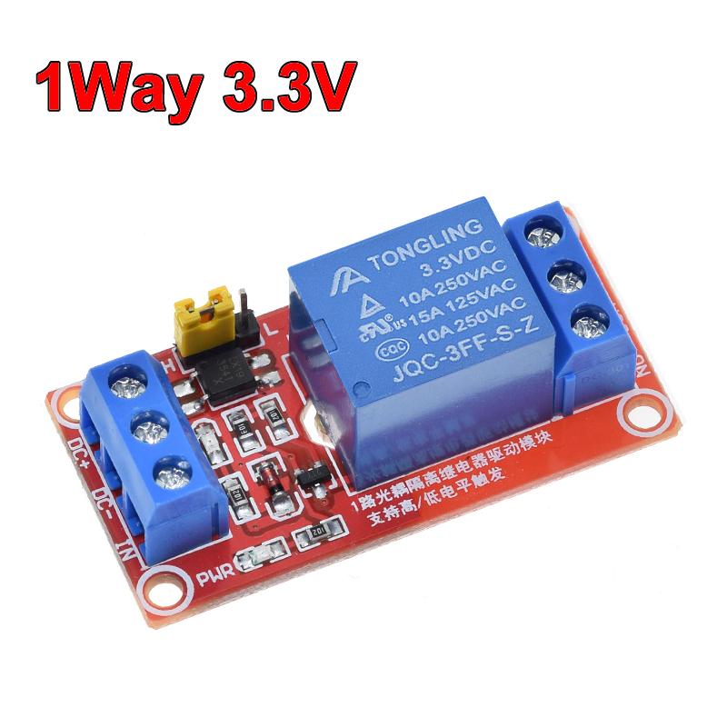 TZT 1/3PCS 1 2 4 8 Channel 5V 12V Relay Module Board Shield With Optocoupler Support High and Low Level Trigger for Arduino