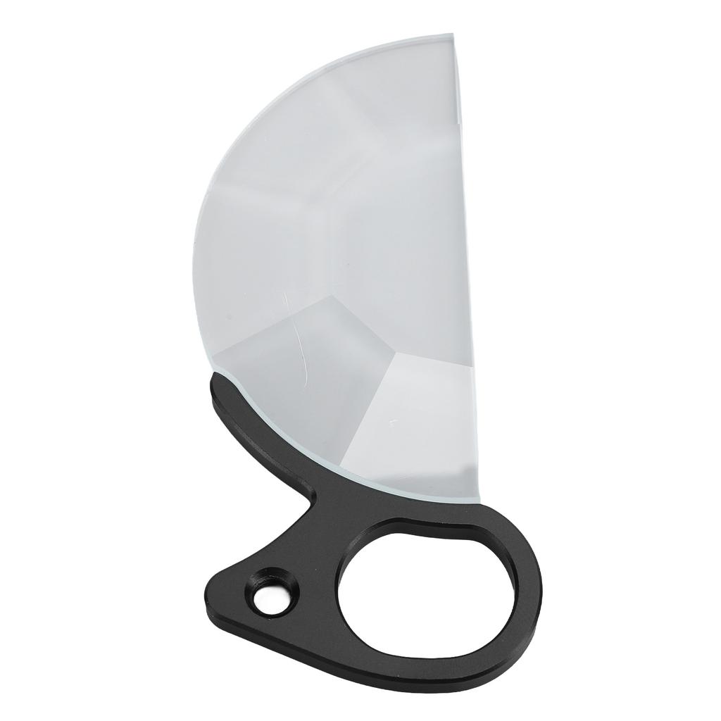 79mm Handheld Subtle Kaleidoscope Prism Semicircular Glass Filter Special Effects Filter Optical Glass Prism SLR Camera