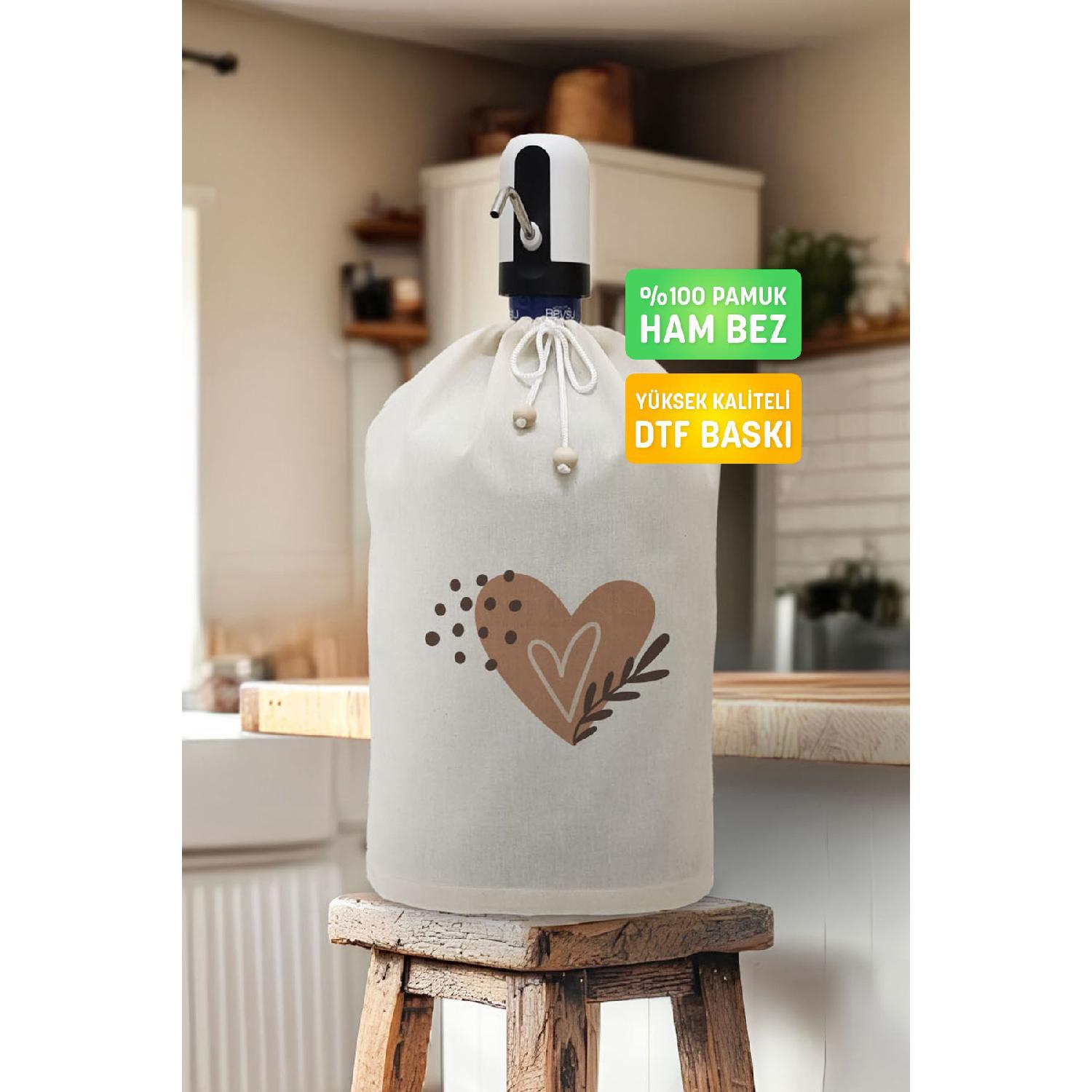

Heart And Flower Printed Bottle Case бежевый