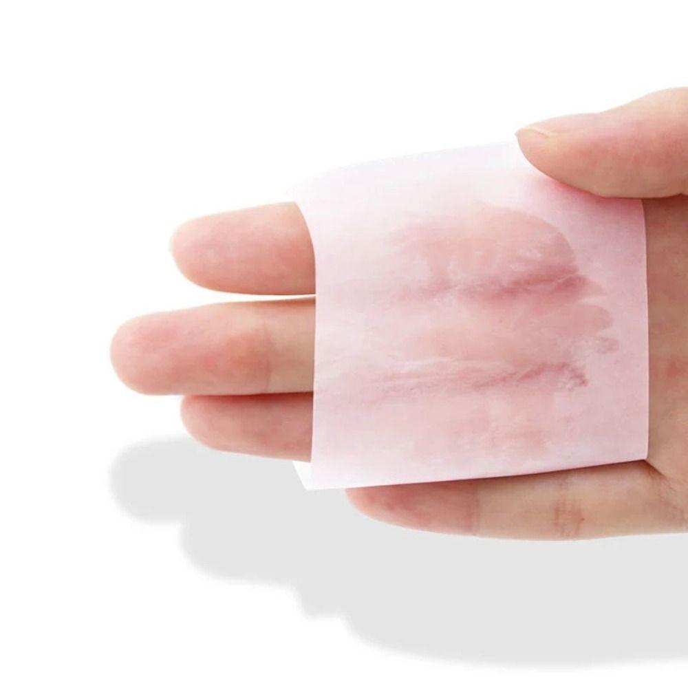 300pcs/Box Durable Facial Absorbent Paper Portable Matting Cleaning Wipes Skin