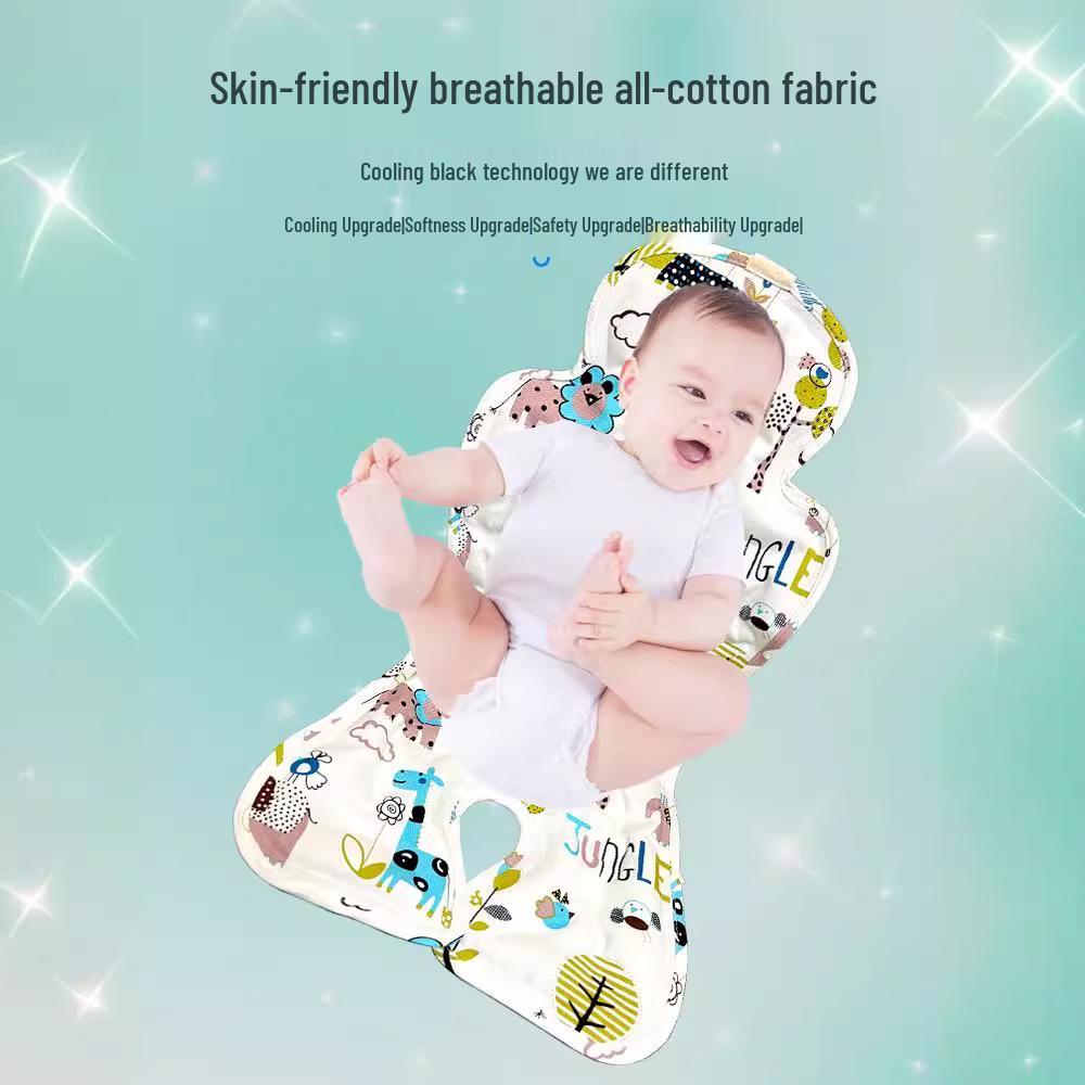 Universal Cool Seat Pad for Strollers and High Chairs – Ice Bead Cushion
