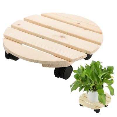 Stojan na rostliny Vnitřní obývací pokojová police Volně stojící květinová police s řadovým kolečkem pro zahradu