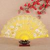 Art Craft Gift Chinese Style Folding Fan Dance Cosplay Hand Held Fans Home Wedding Party Decoration Photograph Props