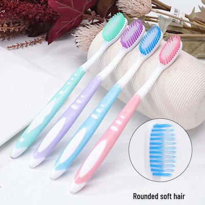 Shuchen Advanced Soft Silk Toothbrush with High-Density Bristles for Gentle Teeth Cleaning and Stain Removal