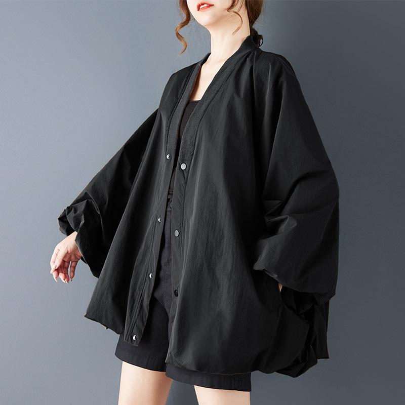 plus size vintage jackets for women causal loose spring autumn Jacket Coat Outerwear