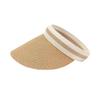 Summer Foldable Sun Hat, Breathable Braided Straw Hat, Portable UV Protection Hat for Beach Travel Hiking
