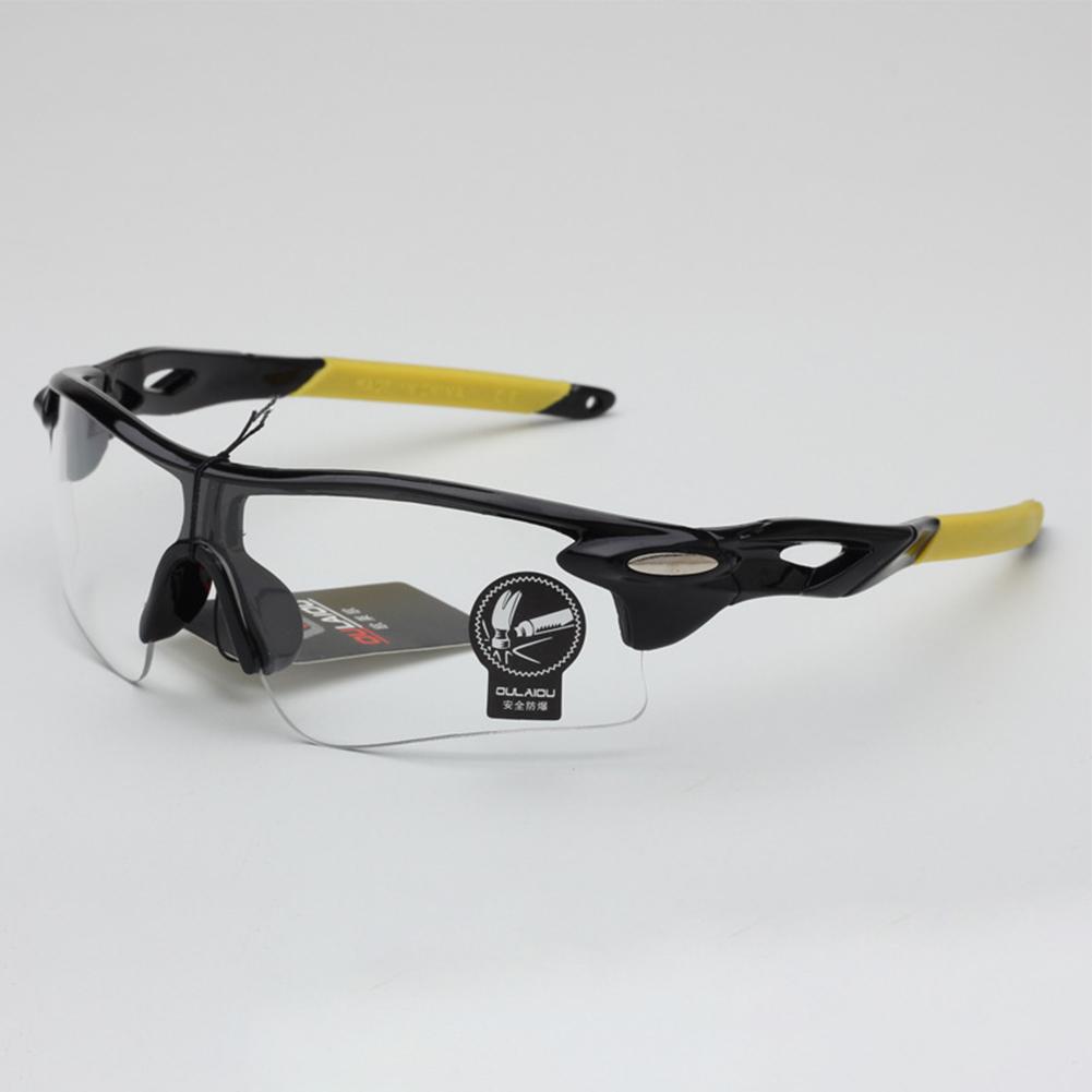 Outdoor Biking Sunglasses Colorful Film Reflective Explosion-proof Glasses