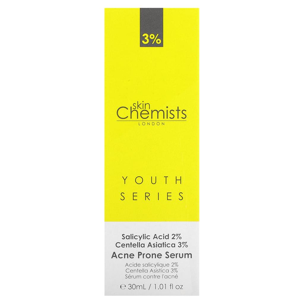 skinChemists Youth Series, Acne Serum, 1.01 Fl Oz (30 Ml)