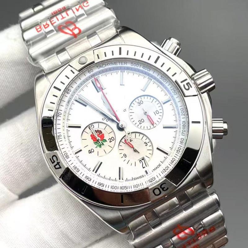 Hundred Years BNL Series Men's Six-Needle Automatic Quartz Stainless Steel Watch