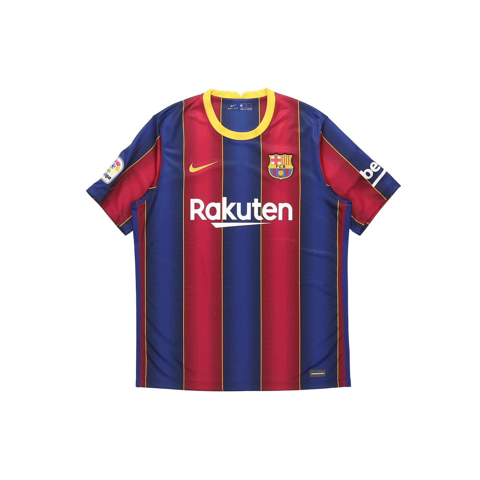 Nike FC Barcelona 20/21 Stadium Home Jersey Asia Sizing Blaugrana Men s CD4232-456 S