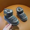 New boys waterproof thickened baby cotton shoes soft sole girls velvet warm children's cotton boots