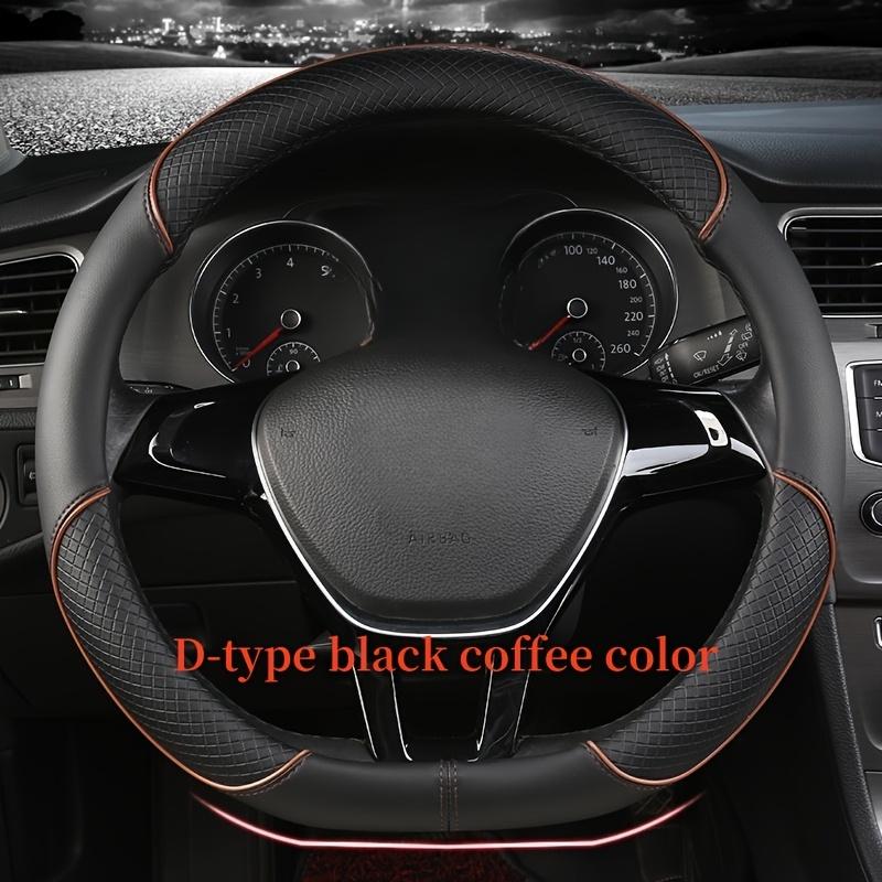 Car Leather Steering Wheel Universal Non-Slip and Wear-Resistant Steering Wheel