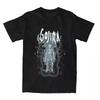 Camiseta Estampada de Banda de Rock Metal Gojiras para Hombre Ropa Holgada Cómoda Vintage Manga Corta Cuello Redondo Camiseta de Hombre