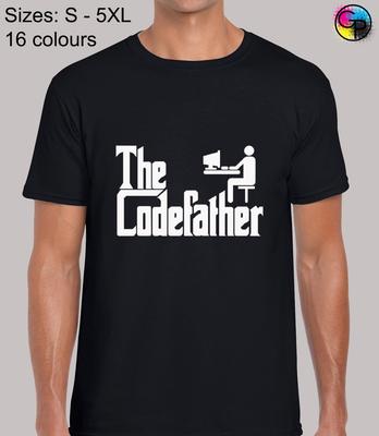 Camiseta de Ajuste Regular para Hombre con Película Clásica El Padrino Chiste Divertido