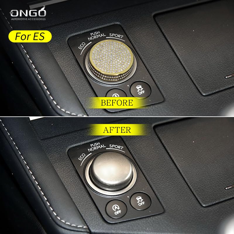 Lexus NX/ES/RX/CT/IS/GS/RC Interior Custom Parts Main Switch Knob Drive Mode Adjustment Knob Metal +