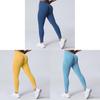 Seamless Matte High Waist Workout Leggings With Peach Lift For Yoga And Running